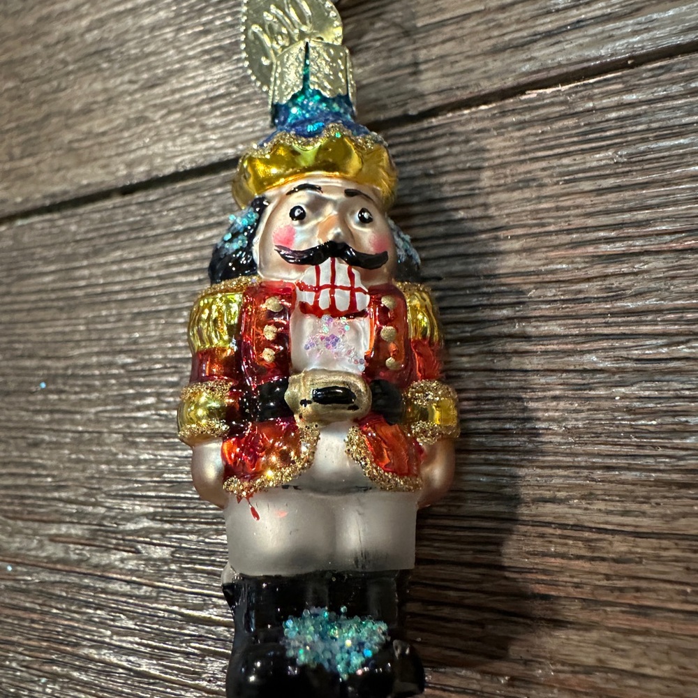 Old World Christmas Nutcracker Ornament 2"